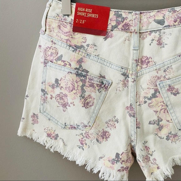 Mossimo High-Rise Short Shorts Sz 26 - Picture 4 of 6